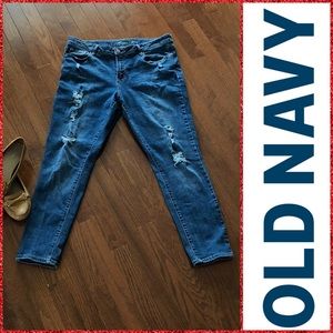 ⬇️OLD NAVY MID-RISE ROCKSTAR SKINNY DENIM JEANS
